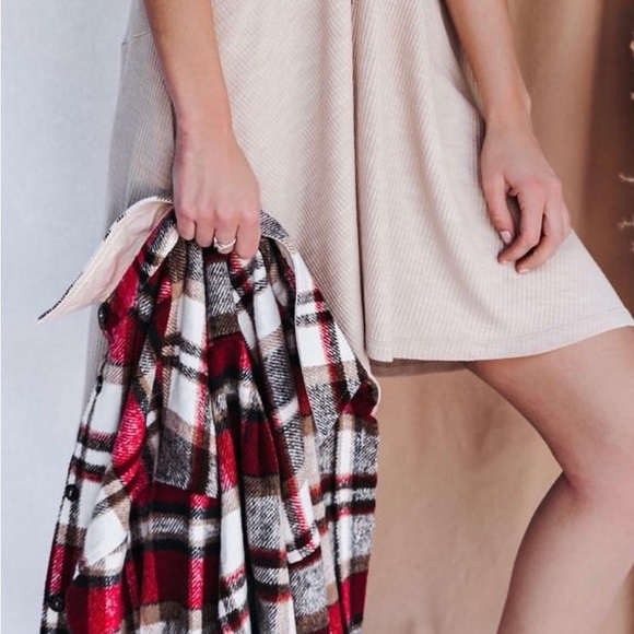 NWT FLAWLESS LIVERPOOL PLAID BUTTON DOWN SHACKET, Sz.S, BNWTIB - Picture 15 of 16